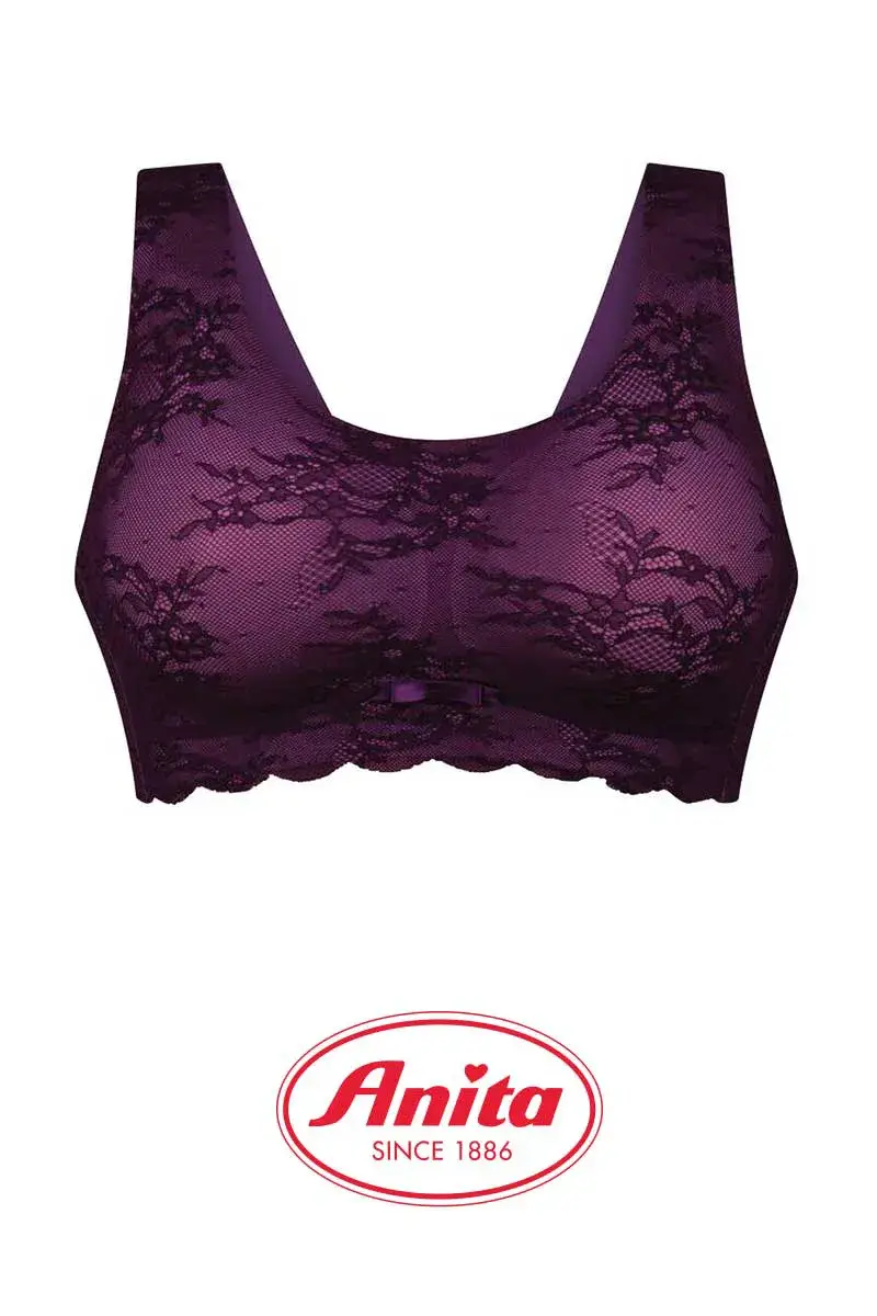 Esssential Lace Bralette in violett von Anita