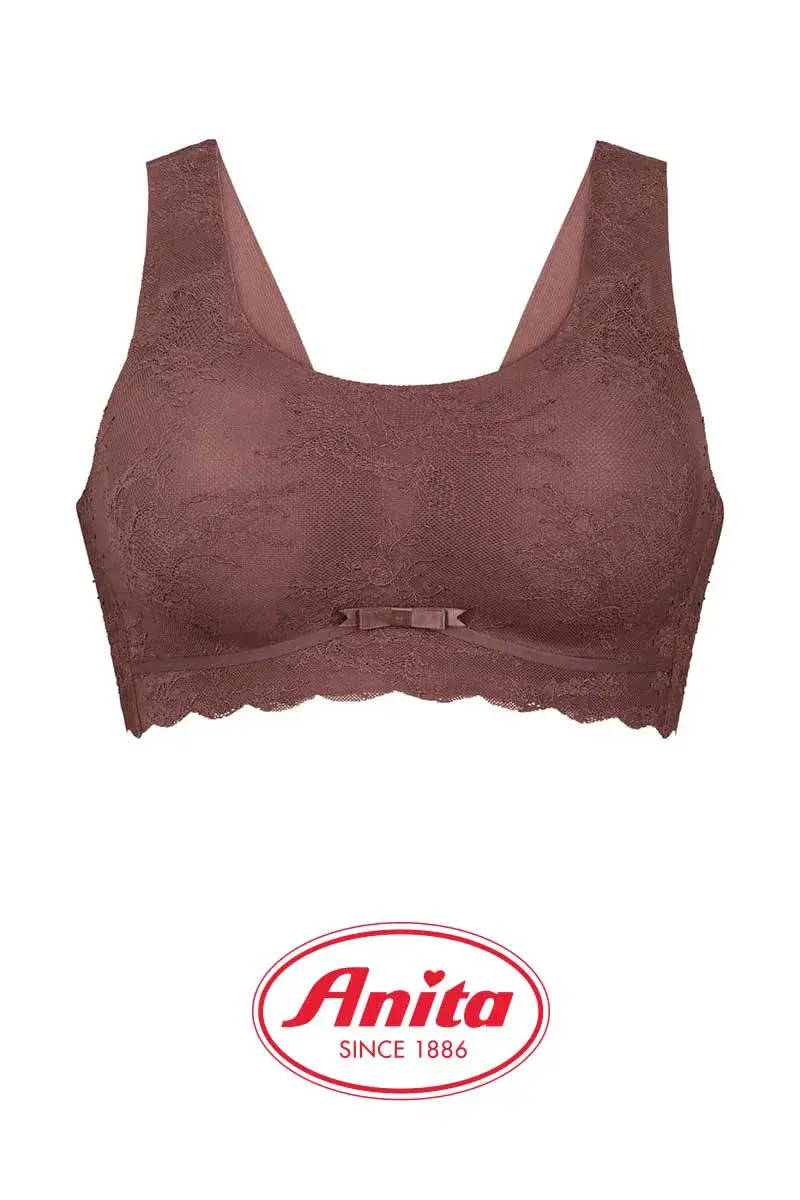 Esssential Lace Bralette in braun von Anita