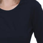 Ammann - Organic Cotton - Mix & Match - Schlafanzug Shirt Langarm (44  Nightblue)