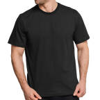Schiesser American T-Shirt Rundhals - 008150 - 2er Pack (M  Schwarz)