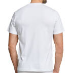 Schiesser American T-Shirt Rundhals - 008150 - 2er Pack (3XL  Weiß)