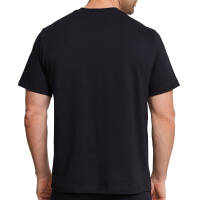 Schiesser American T-Shirt V-Ausschnitt - 008151 - 2er Pack (M  Schwarz)