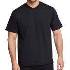 Schiesser American T-Shirt V-Ausschnitt - 008151 - 2er Pack (XXL  Schwarz)