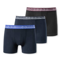 Schiesser - Teens Boys - 95/5 Organic Cotton - Shorts / Pants - 3er Pack (152  Blau)