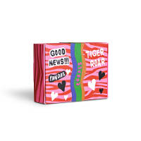 Happy Socks - Kids WWF Geschenk Box - 4 Paar (4-6J  Mehrfarbig)