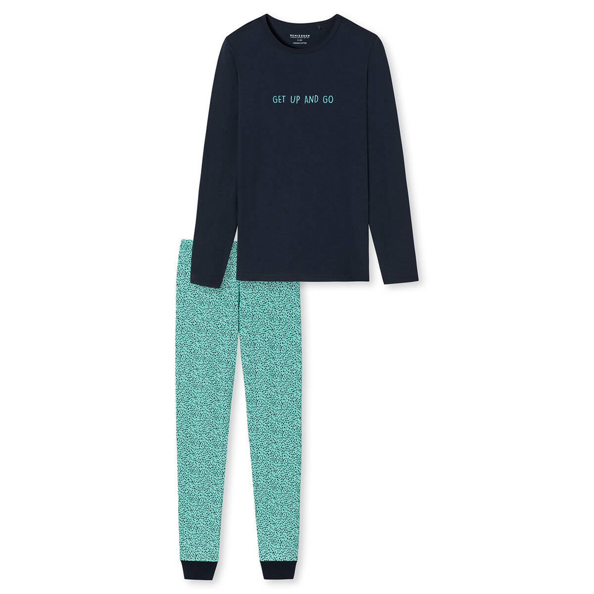 Schiesser - Teens Girls - Organic Cotton - Schlafanzug Lang, 39,95 €