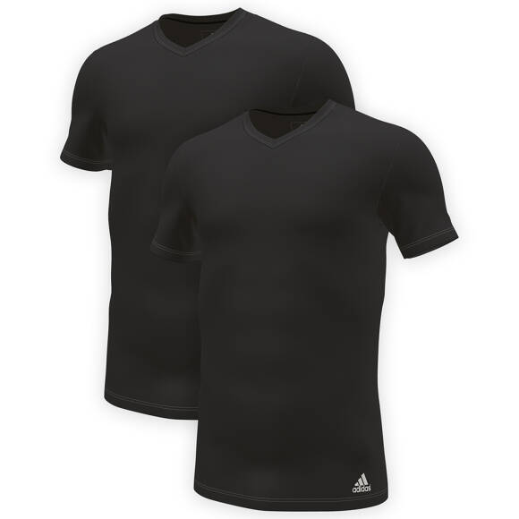 3 Cotton 2, Kurzarm Flex / Active - Shirt - Unterhemd Stripes 29,95 € - Adidas