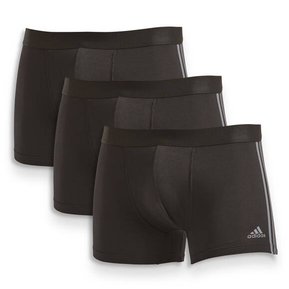 Adidas - Active Flex Cotton 3 Stripes - Retro Short / Pant - 3er Pack