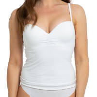 Nina von C. - Secret Top - BH-Hemd mit Schale (75 A Weiß)