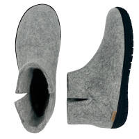 glerups - Naturkautschuksohle Schwarz - Boots