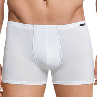 Schiesser Cotton Essential Shorts - 205222 - 2er Pack (4  Weiß)