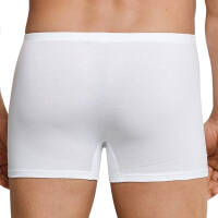 Schiesser Cotton Essential Shorts - 205222 - 2er Pack (4  Weiß)