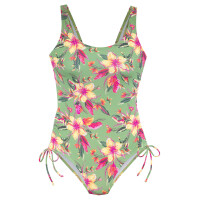 Lascana - Malia - Badeanzug (40A/B Green print)