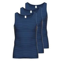 AMMANN - Jeans - Sportjacke Unterhemd - 3er Pack (6  Blau)
