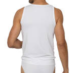 AMMANN - Cotton & More - Sportjacke Unterhemd (5  Weiß)