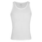 AMMANN - Cotton & More - Sportjacke Unterhemd (6  Weiß)
