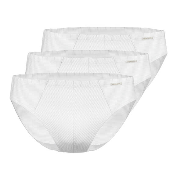 AMMANN - Cotton & More - Mini-Slip - 3er Pack (8  Weiß)