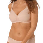 Triumph - Modern Soft + Cotton P -  Schalen BH ohne Bügel (85 D Neutral Beige)