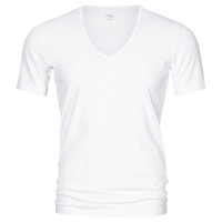 Mey - Dry Cotton 460 - T-Shirt mit V-Ausschnitt (4  Weiß)