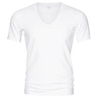 Mey - Dry Cotton 460 - T-Shirt mit V-Ausschnitt (7  Weiß)