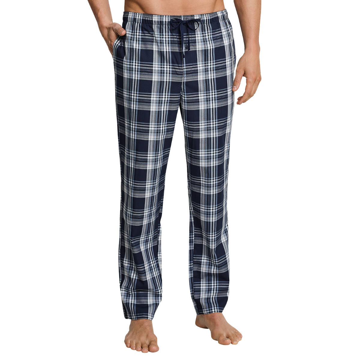 Nachtwäsche Mix & Relax Schlafanzug Hose Herren Pyjama Schiesser