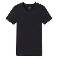 Schiesser - Long Life Cotton - T-Shirt mit V-Ausschnitt -...