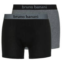 bruno banani - Flowing - Short - 2er Pack (8  Schwarz /...