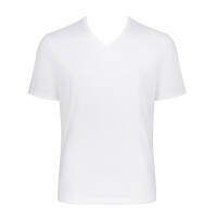 Sloggi men - GO - T-Shirt mit V-Ausschnitt - Regular Fit (M  Weiß)