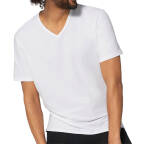 Sloggi men - GO - T-Shirt mit V-Ausschnitt - Regular Fit (M  Weiß)
