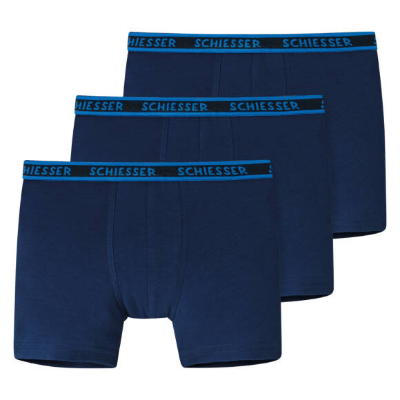Schiesser - Kids Boys - 95/5 Organic Cotton - Shorts / Pants - 3er Pack