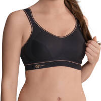 Anita - extreme control - Sport BH (70 G Schwarz/Gold)