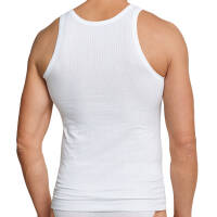 Schiesser Cotton Essentials Authentic Unterhemd -103401 - 2er Pack (5  Weiß)