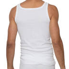 AMMANN - Organic Cotton - Feinripp - Unterhemd - 2er Pack (5  Weiß)