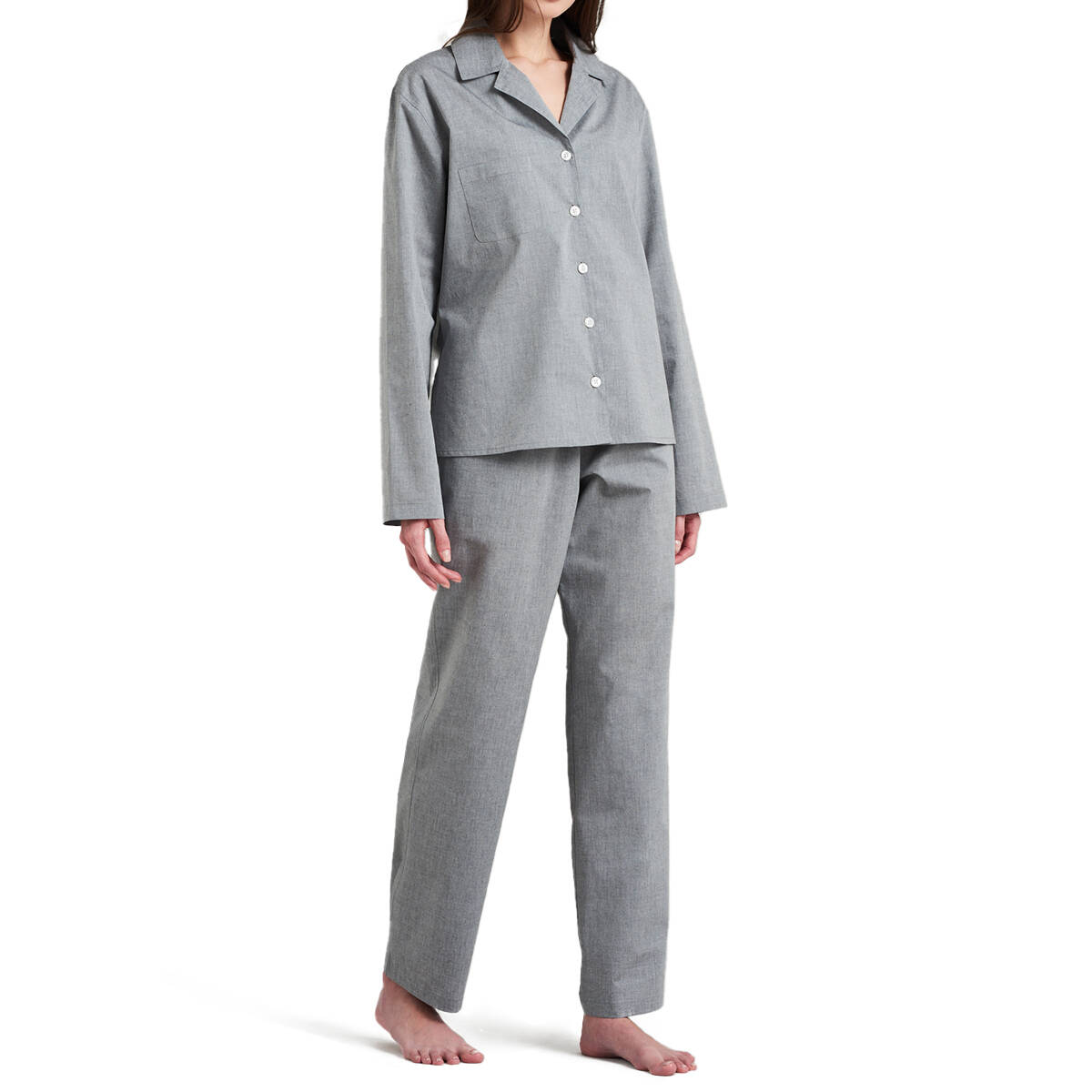 Seidensticker - Damen - Chambray - Pyjama lang, 49,95 €