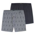 Schiesser - Singel-Jersey - Boxershorts - 2er Pack