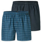 Schiesser - Web - Boxershorts - 2er Pack