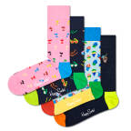 Happy Socks - Tropical Day Geschenk Box - 4 Paar