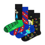 Happy Socks - Space Geschenk Box - 4 Paar